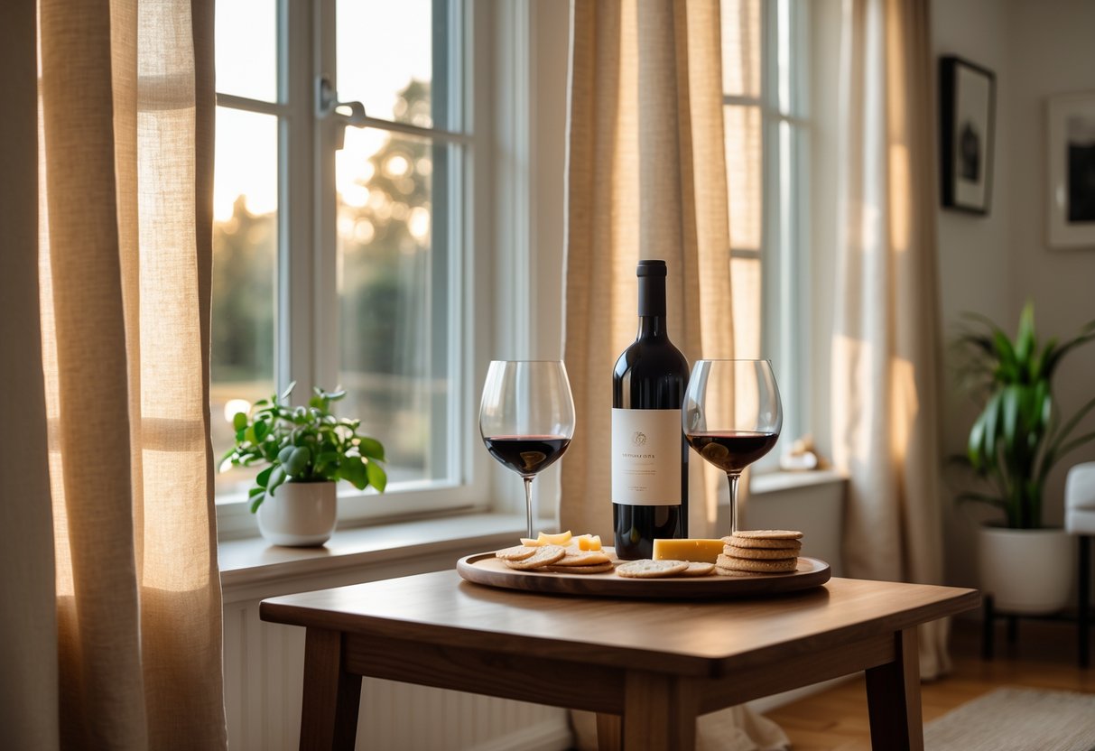 You are currently viewing Sådan skaber du den perfekte atmosfære med vin og gardiner i Slagelse